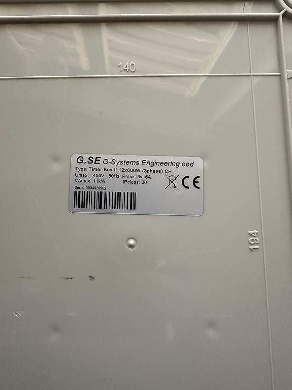 Stromzufuhr: G.S.E. Timer Box II 12x600W  3-Phasen 400V – Gebraucht aus Schaffhausen von vko_5n7w 3