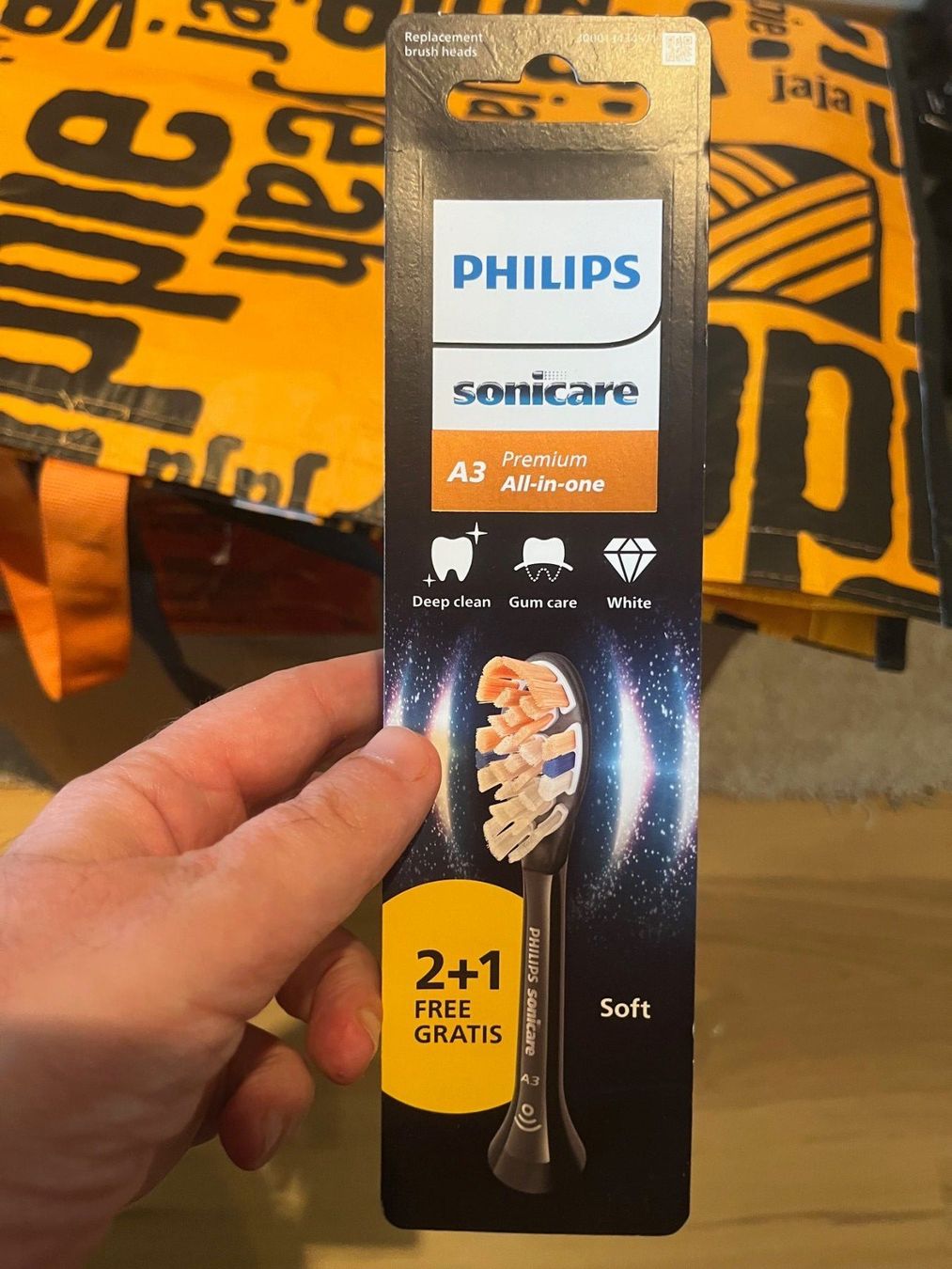 Philips Sonicare Cura dei denti: Philips A3 all-in-one noir x3 – Nuovo e nell'imballaggio originale da Noville venduto da Berlusconi55