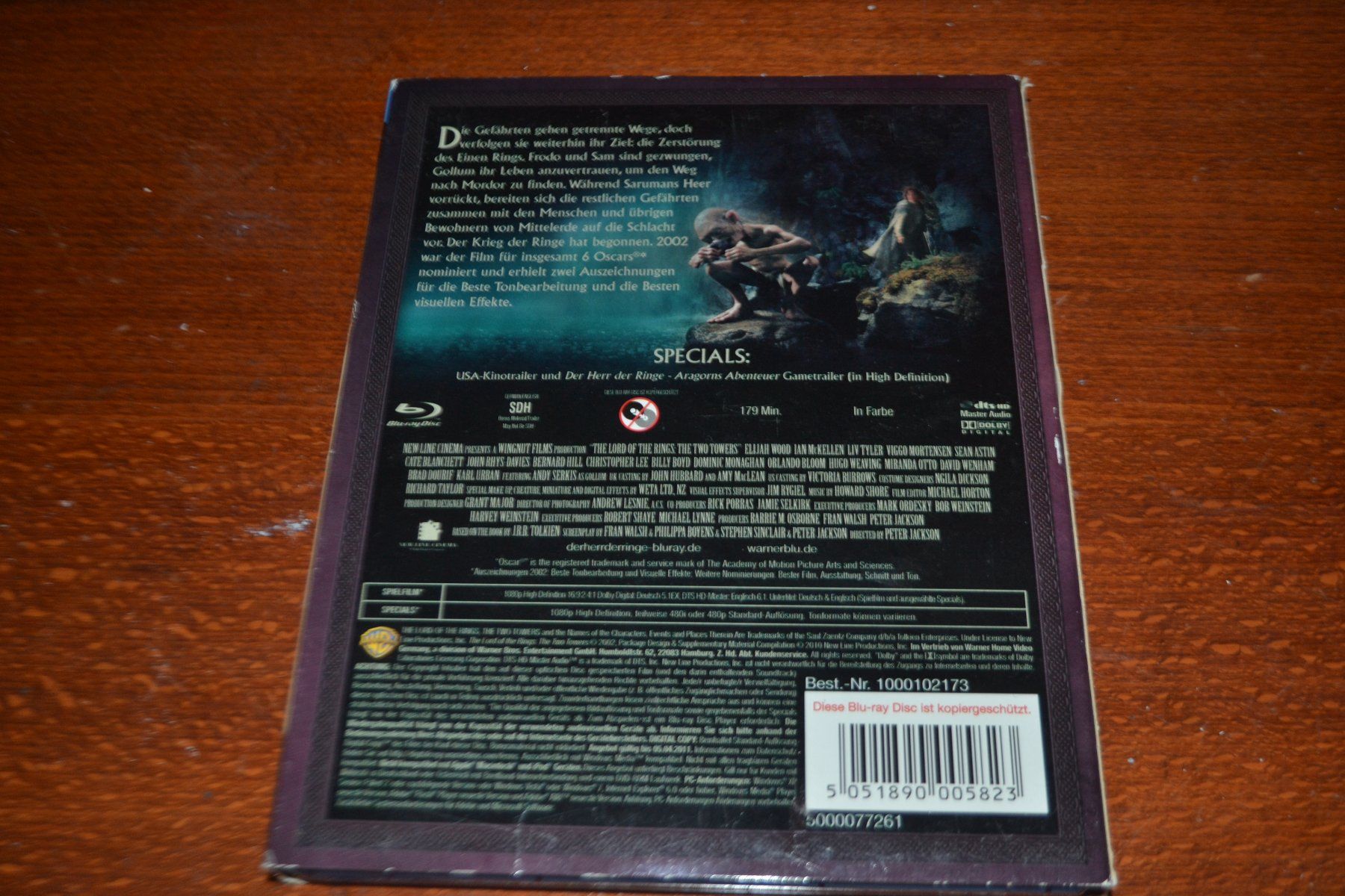Tutti i DVDs: Der Herr der Ringe (Teil 2, Slipcouver) – Usato da Laupen ZH venduto da chefdom 1