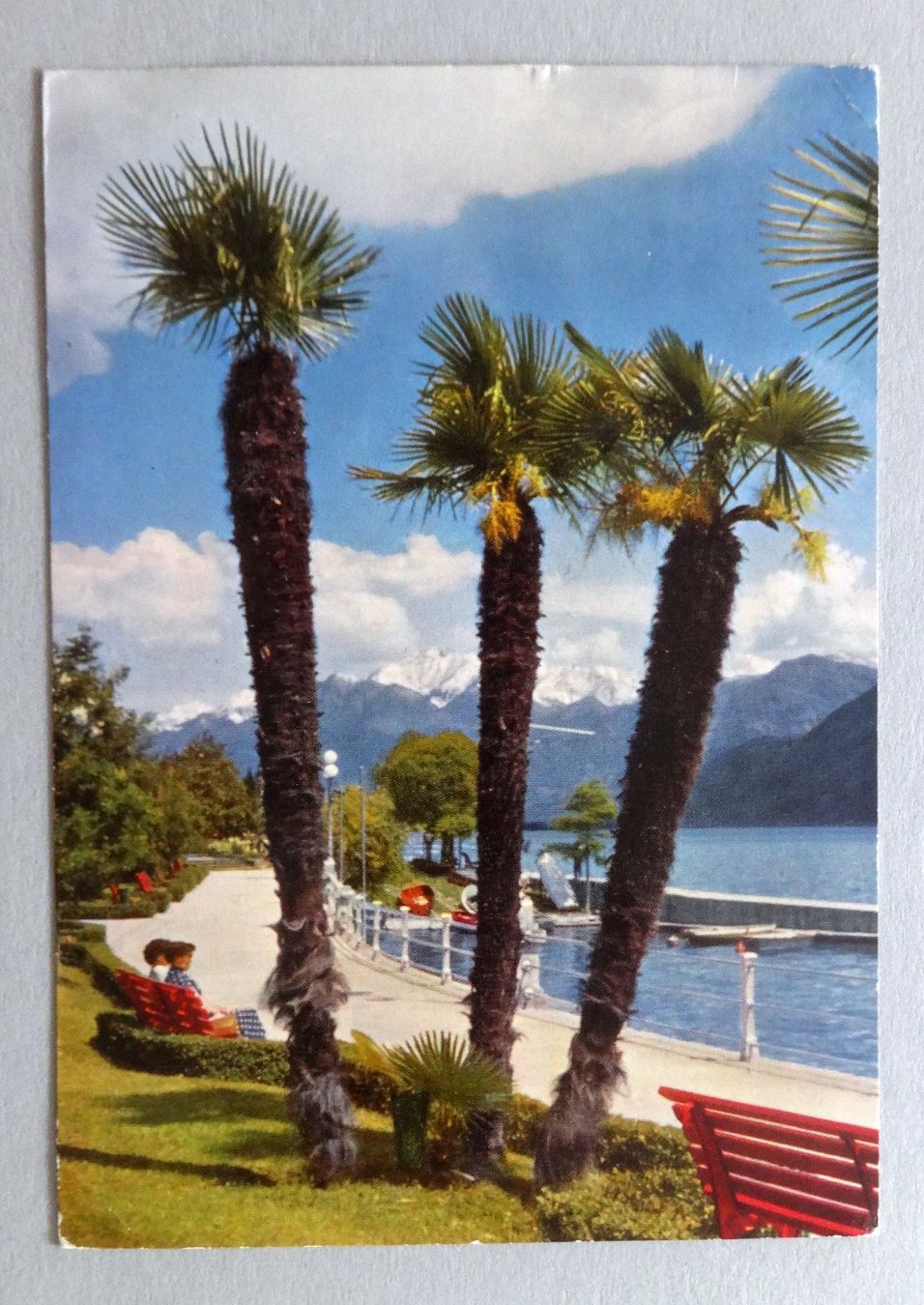 Ansichtskarten: Locarno, Giardini Lungolago – Defekt aus Fétigny von Billy2miny