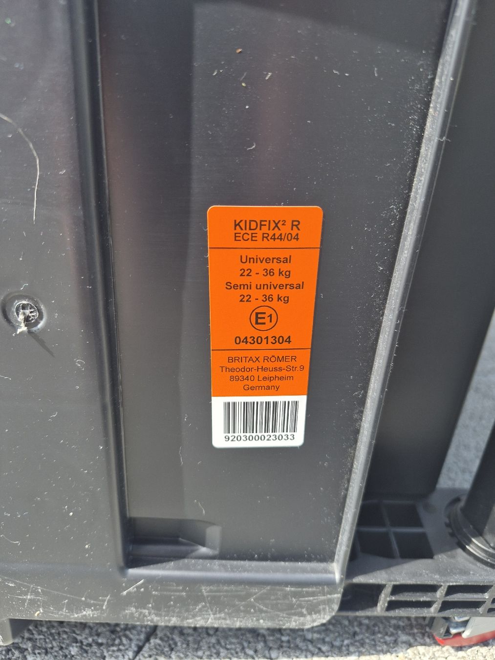 Britax Römer Seggiolini per auto: Kindersitz Römer – Usato da Teufenthal AG venduto da ChT. 5