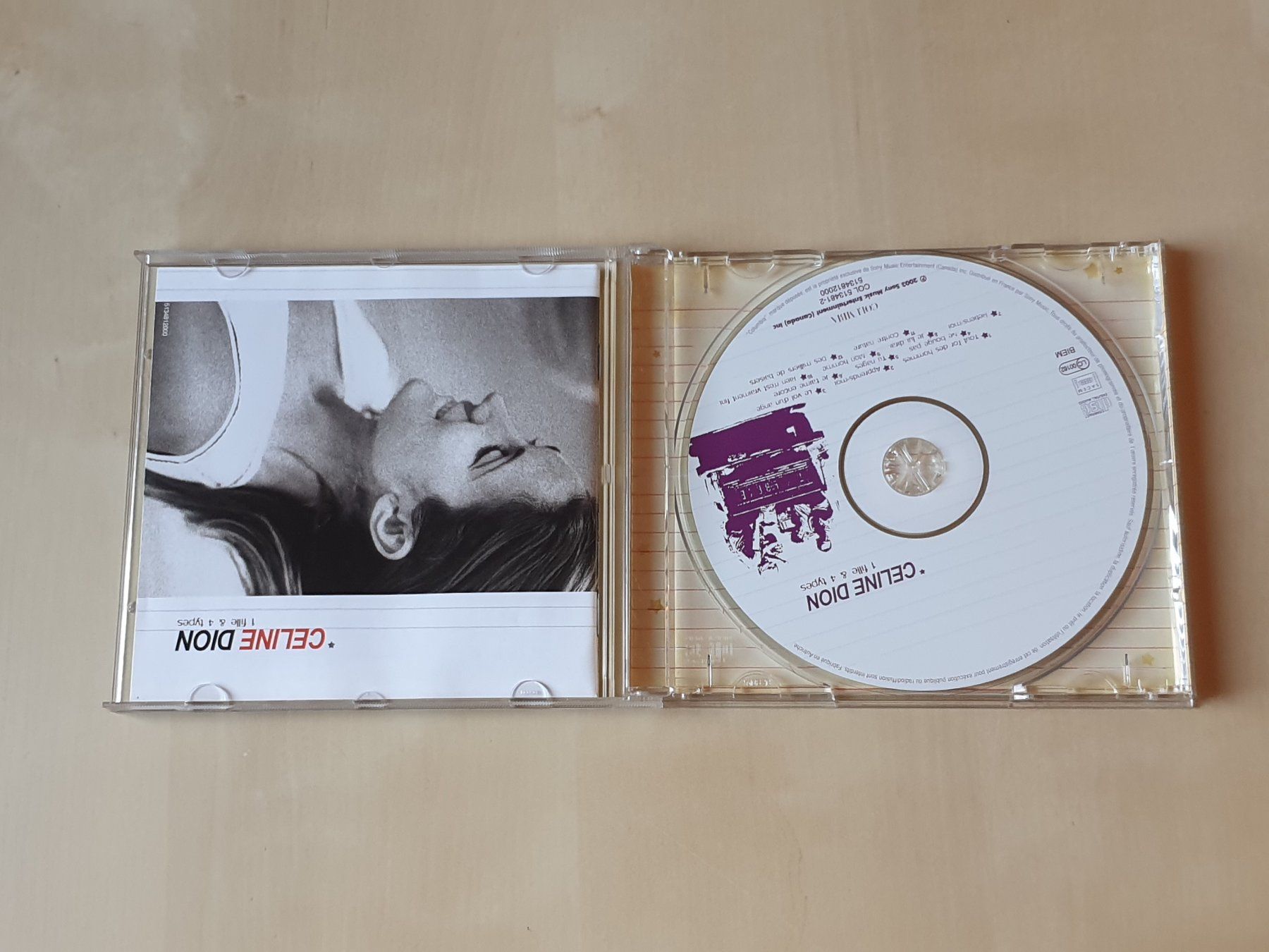 CDs: Celine Dion 1 Fille & 4 Types – Gebraucht aus Stansstad von collectorsshop 2