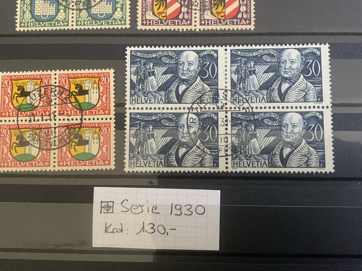 Alle Briefmarken: Juventute Briefmarken – Gebraucht aus Binningen von chr_cr5n 2