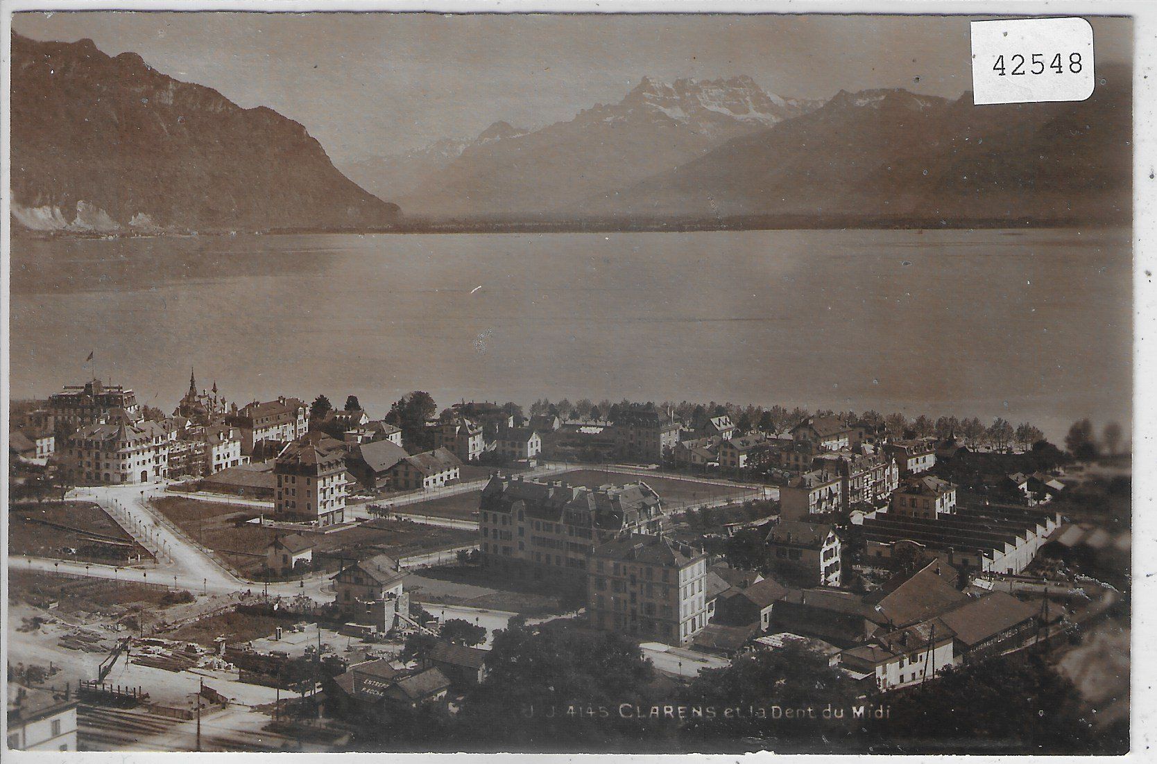 Cartoline postali: Clarens et la Dent du Midi – Usato da Ettingen venduto da Kartenplanet