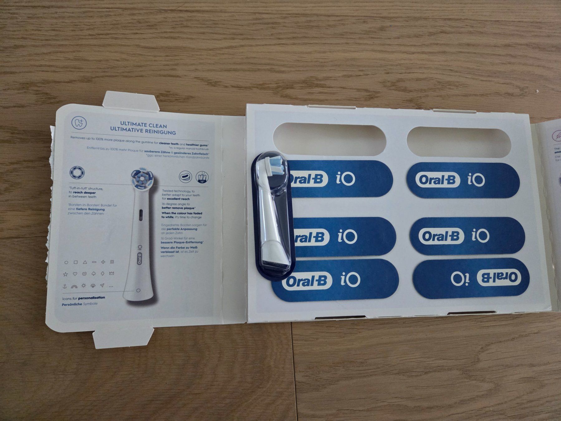 Oral B Cura dei denti: Oral B iO Ultimate Clean Ersatzbürsten – Nuovo (secondo la descrizione) da Erlinsbach venduto da rue_g6xk