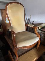 Elegantes Ohrensessel Antiquität mit Armlehnen, Top Zustand