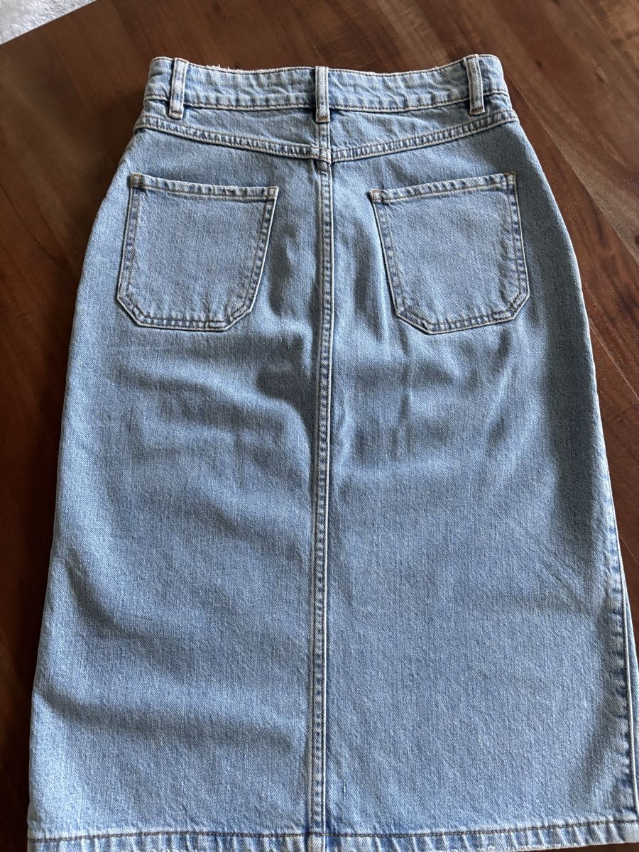 Gonne: Jeansrock Denim Midi Rock Grösse 34-36 – Nuovo (secondo la descrizione) da Bülach venduto da mmva01 1