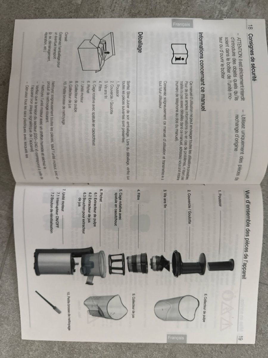 Mio Star Küchengeräte: Extracteur de jus – Gebraucht aus Courrendlin von Faine