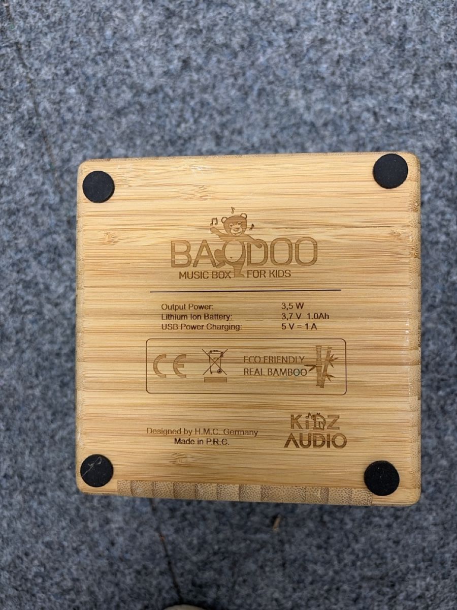Giocattoli: Badooo Music Box for Kids Bambus Bluetooth – Usato da Oberkirch LU venduto da moia76 3