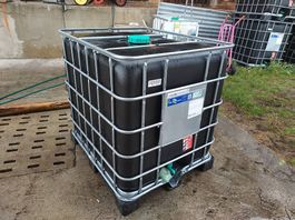 IBC Tank schwarz wie neu aus Lebensmittelindustrie
