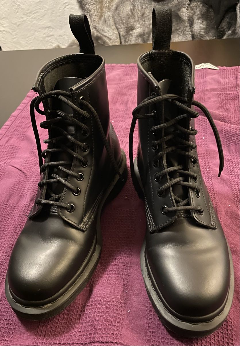 Dr. Martens Herrenschuhe: Dr. Martens Gr.38; Pascal Mono,komplett schwarz – Neu (gemäss Beschreibung) aus Maur von MiezMeow