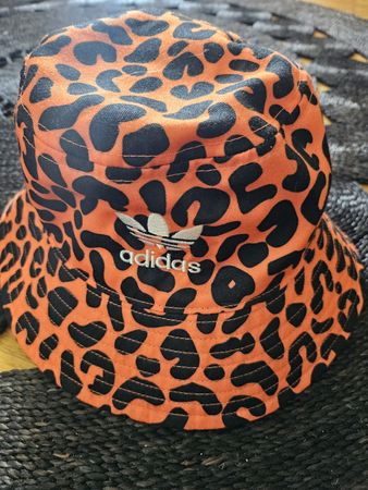 Adidas Bucket Hat Rich Mnisi, Orange/Schwarz, 