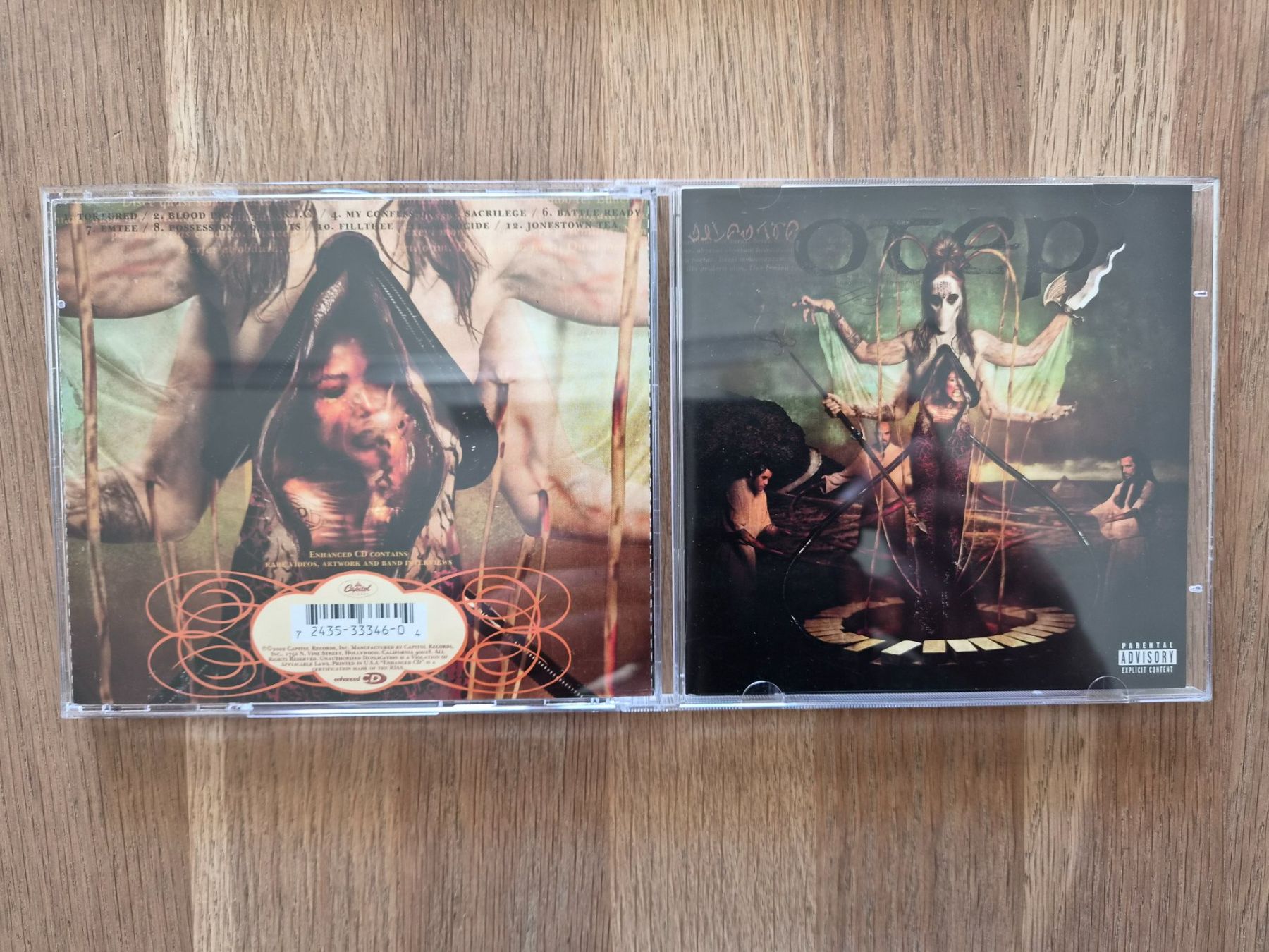 CD: CD Oteo - Sevas Tra, 2002 – Usato da Nebikon venduto da Harley-Davidson01