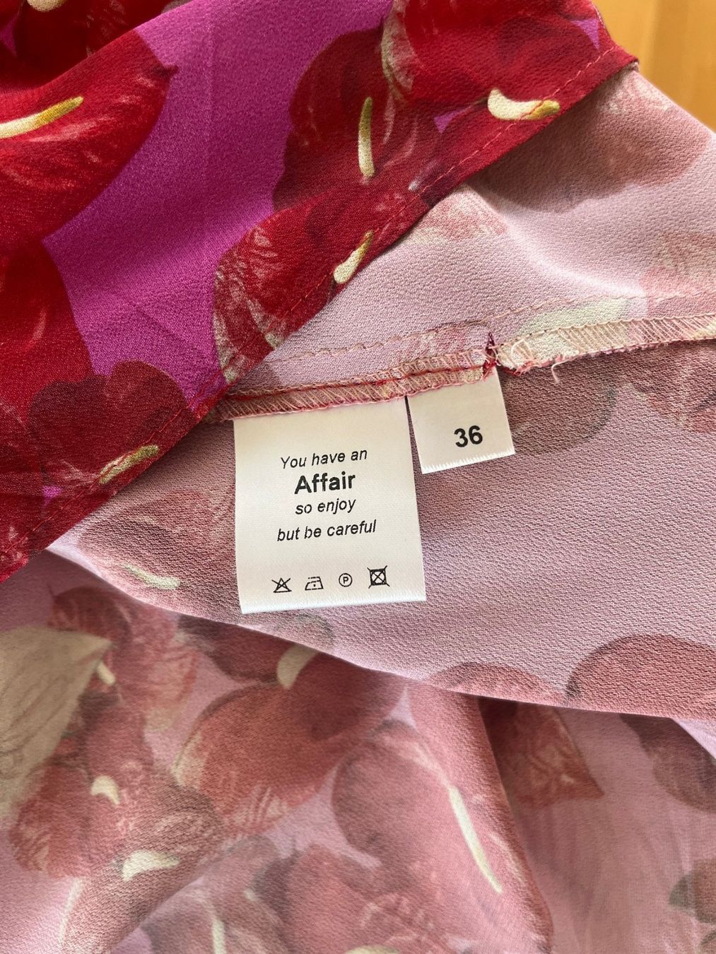 Vestiti: Rot Rosa langes Viskosekleid – Usato da Glattpark(Opfikon) venduto da pau_w672 5