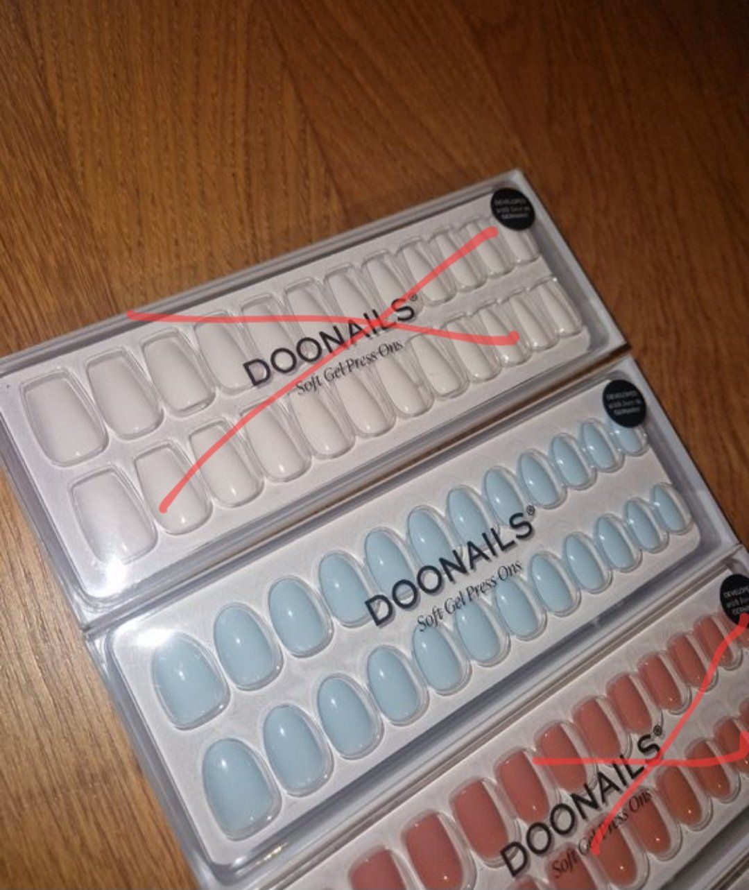 Unghie finte: 1x Blaue Doonails Press on Nails  - ungeöffnet – Nuovo (secondo la descrizione) da Fislisbach venduto da mgr_yy8b
