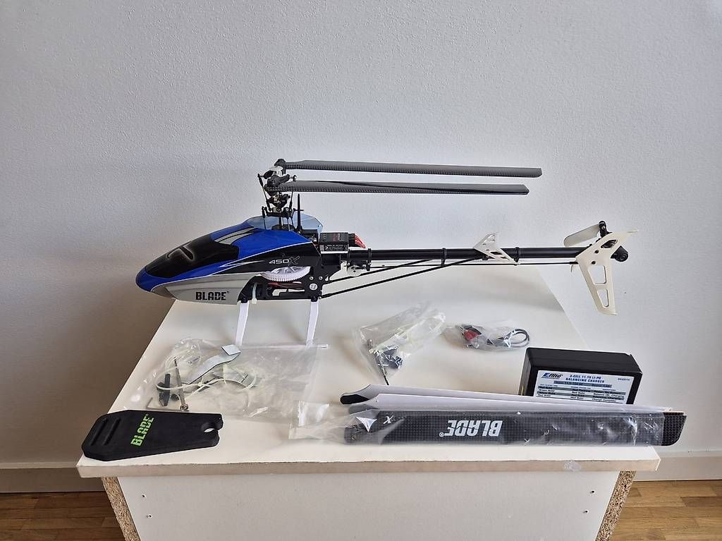 Modellismo RC: Hélicoptère radiocommandé Blade 450X – Usato da Genève venduto da Thefirstseller