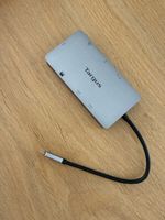 Targus Portable USB-C Dock with Dual 4K HDMI/RJ45/GbE/SD 