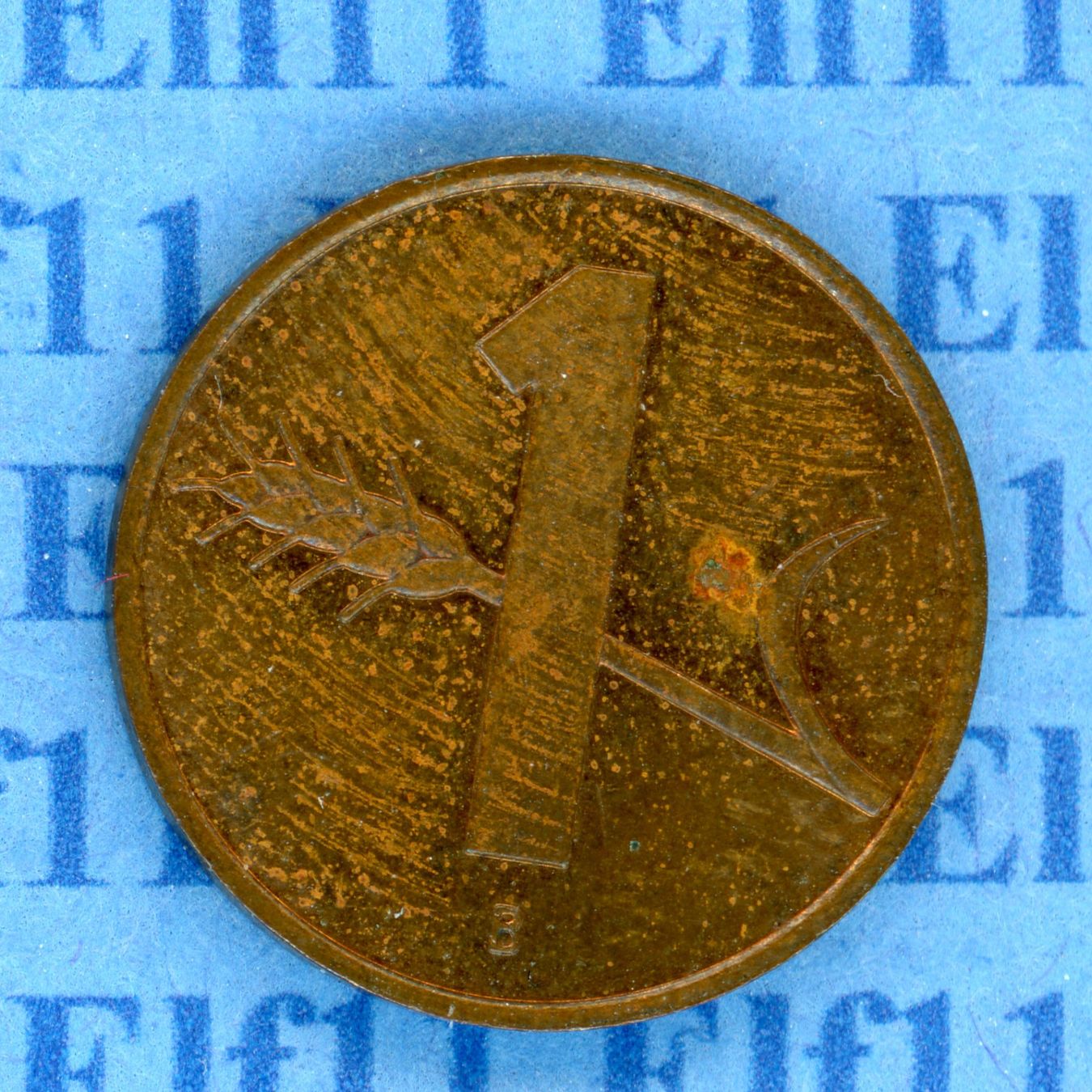 Tutti le monete: CHF___0.01 1991 -unz 1 Rappen – Usato da Widnau venduto da Elf11 1