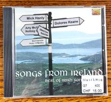 SONGS FROM IRELAND: Best of Irish Songs CD