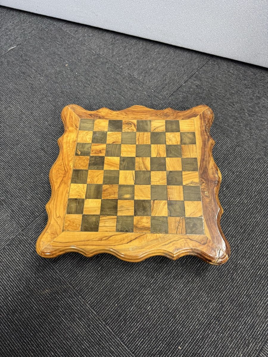 Giochi: Edles Schachbrett aus Holz mit Schublade – Usato da Bern venduto da samryan 4