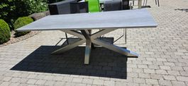 Gartentisch mit Keramikplatte 210x100cm