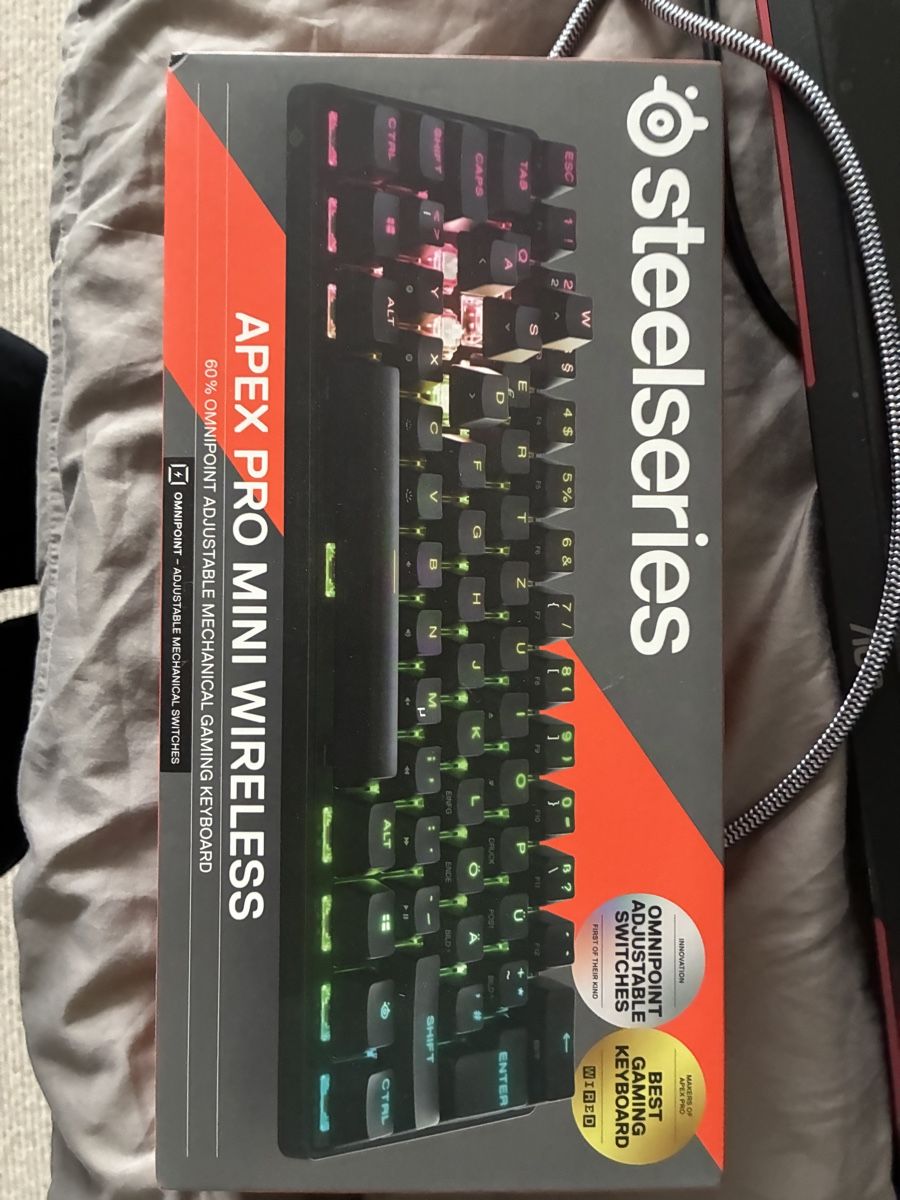 Steelseries Tastaturen: Steelseries Apex Pro Mini Wireless Tastatur gebraucht – Gebraucht aus Zumikon von Classon