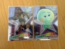 Topps Disney Chrome 2025 2 versch. boosterfrische Karten