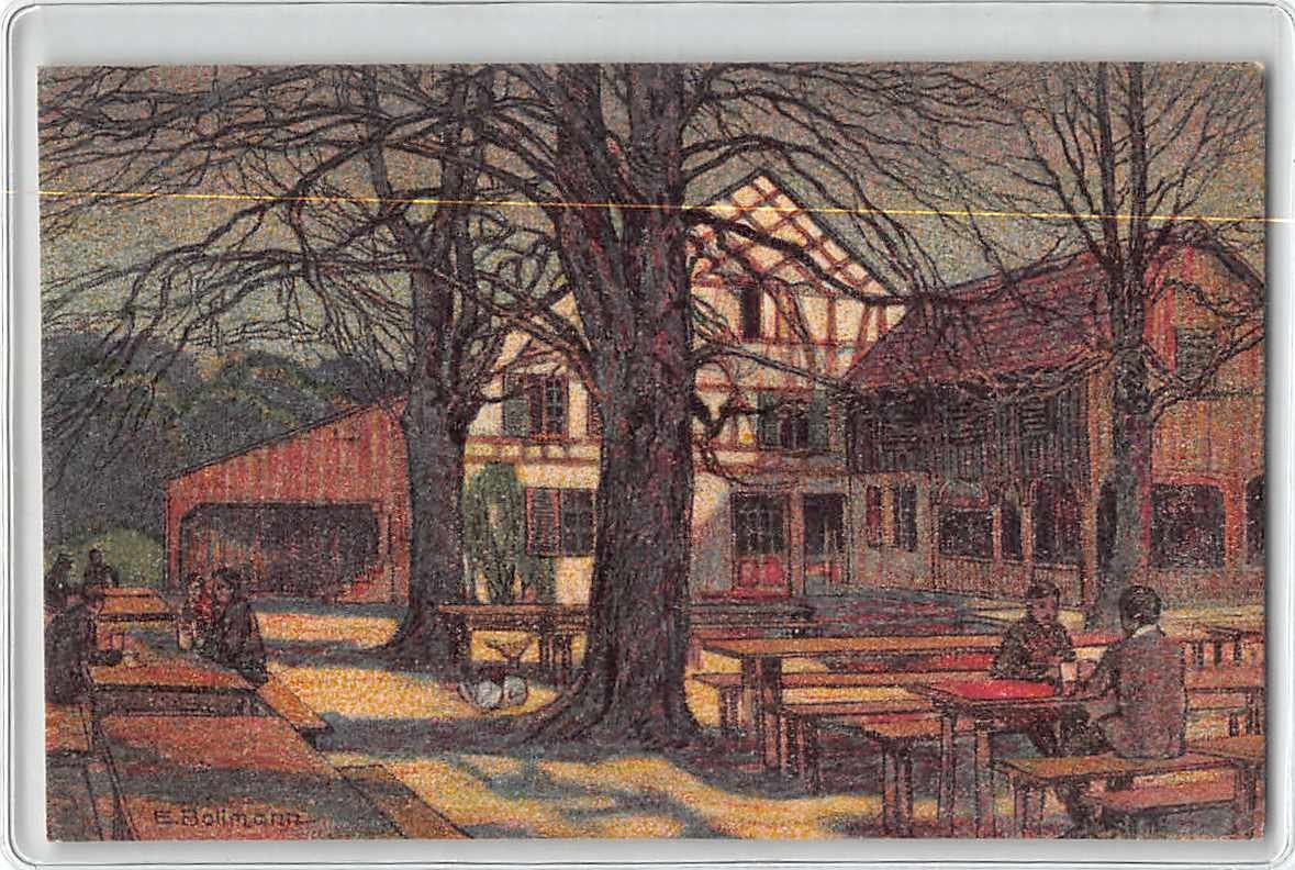 Cartoline postali: uralte Litho BRUDERHAUS WINTERTHUR 1916 – Usato da Winterthur venduto da SchatzchischtliWinti