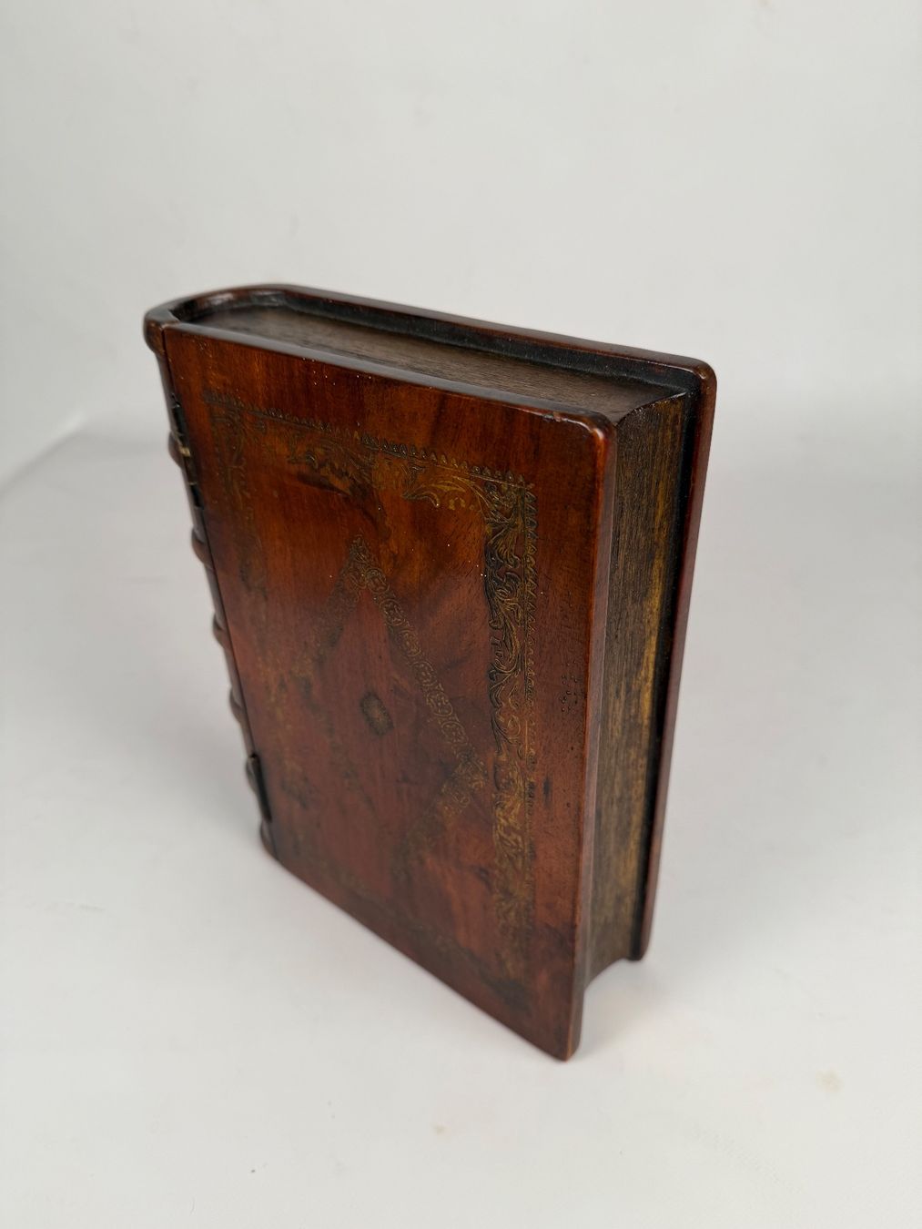 Libri: Holz Buchattrappe Geheimfach Mahagoni – Usato da Itingen venduto da uhu777 9