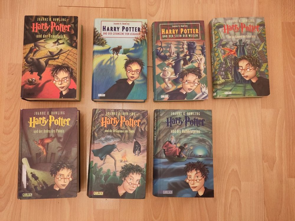 Harry Potter Bücher alle 7 Bände (deutsch) Kaufen auf Ricardo