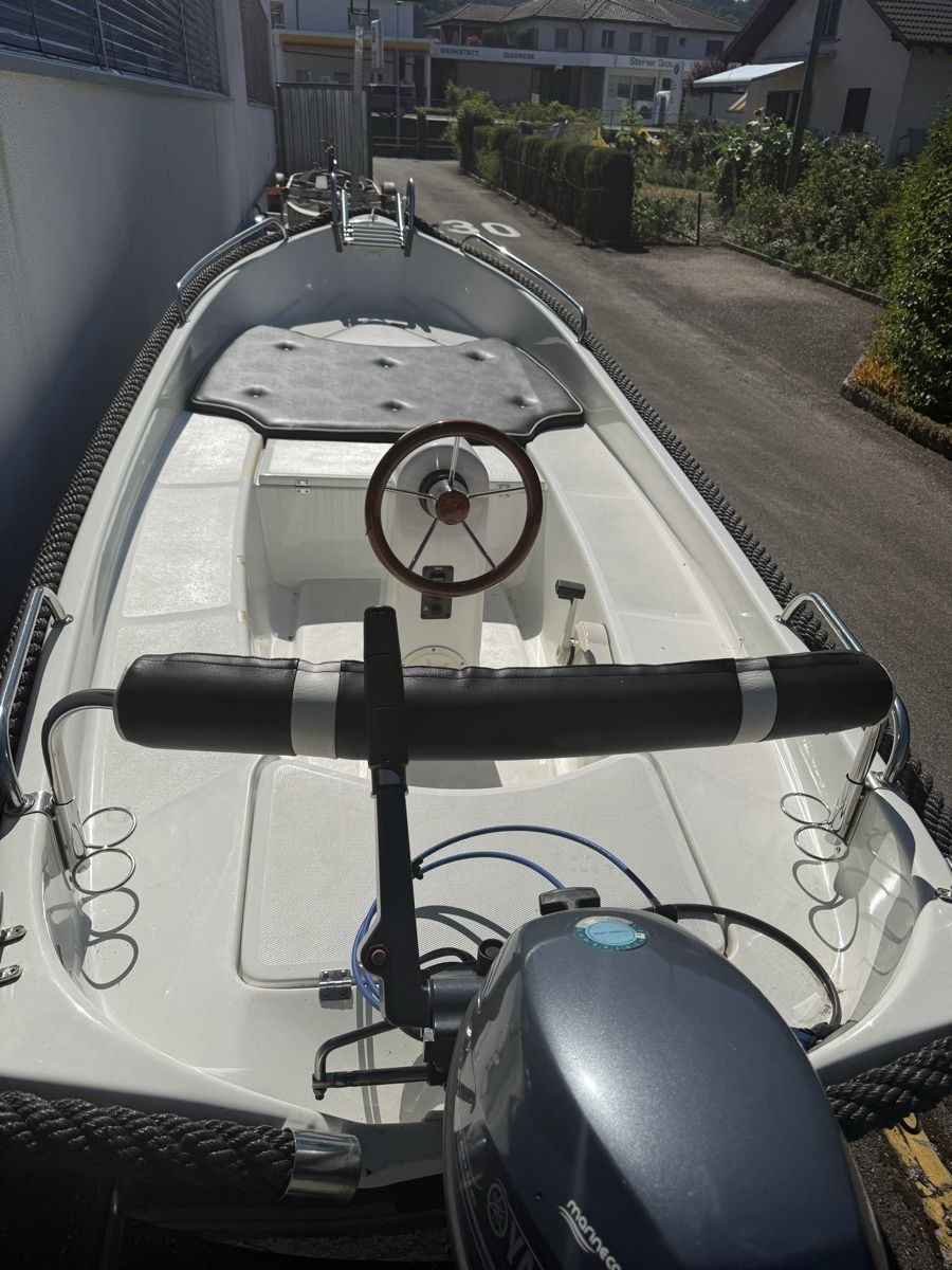 Boote: Juniko 430 Motorboot mit Yamaha Aussenborder 8 PS – Defekt aus Kaltbach von Rudi886 3