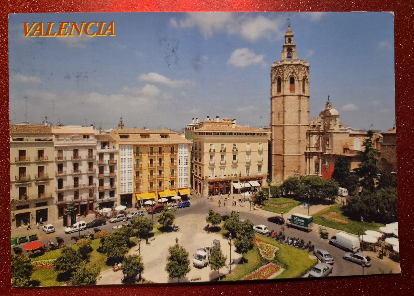 Cartoline postali: Valencia Spanien Plaza de la Reina, 2006 – Usato da Melchnau venduto da Arthurius