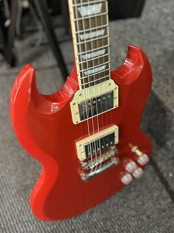 Musikinstrumente: Epiphone SG Muse Scarlet red – Gebraucht aus Morges von GvnMusic 3