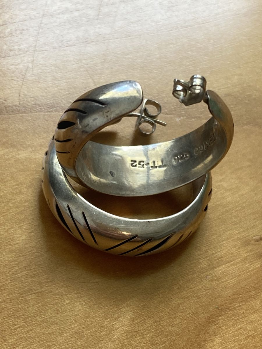Orecchini pendenti & Orecchini a lobo: Unisex Ohrringe Sterlingsilber 925 – Usato da Birr venduto da Vintage-Liebhaber 2