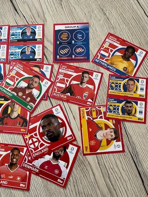 Topps Sammelbilder & Trading cards: Topps EM 2024 Sticker - Viele Verschiedene – Gebraucht aus Naters von sch_9fvg 2