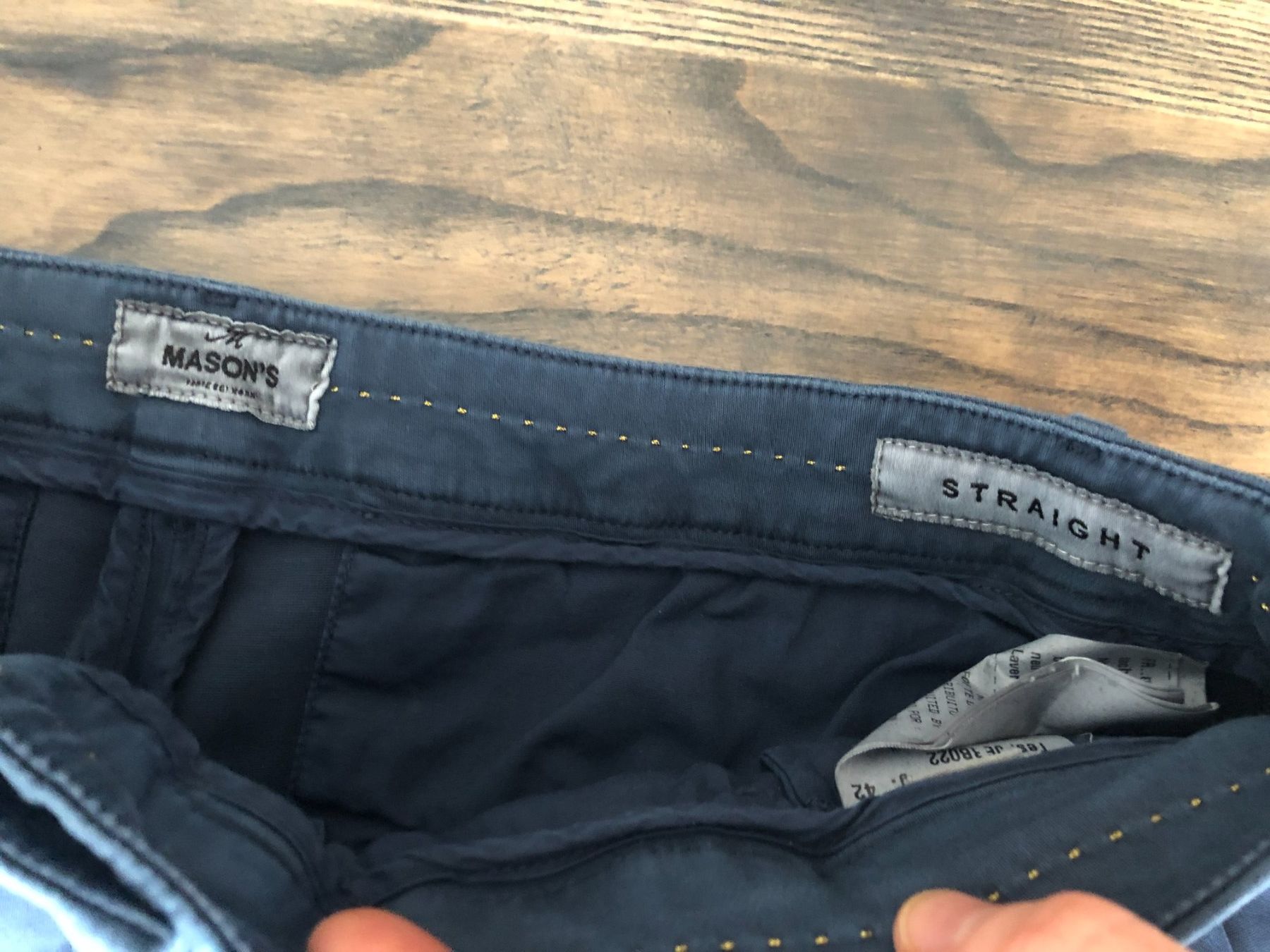 Hosen: Mason's Blaue Stoffhose Damen Gr 42 – Gebraucht aus Berg am Irchel von Zweiti_Chance 3