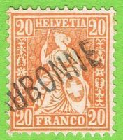 Stabstempel Aubonne
