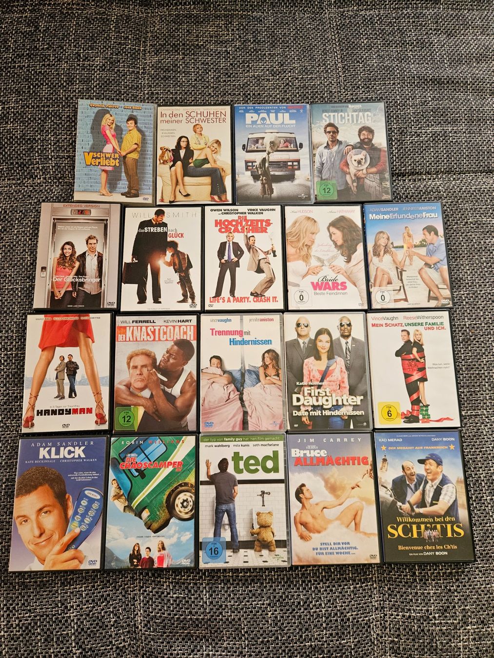 Tutti i DVDs: Dvd  Komödien 19stk – Usato da Blankenburg venduto da kat_hx7f