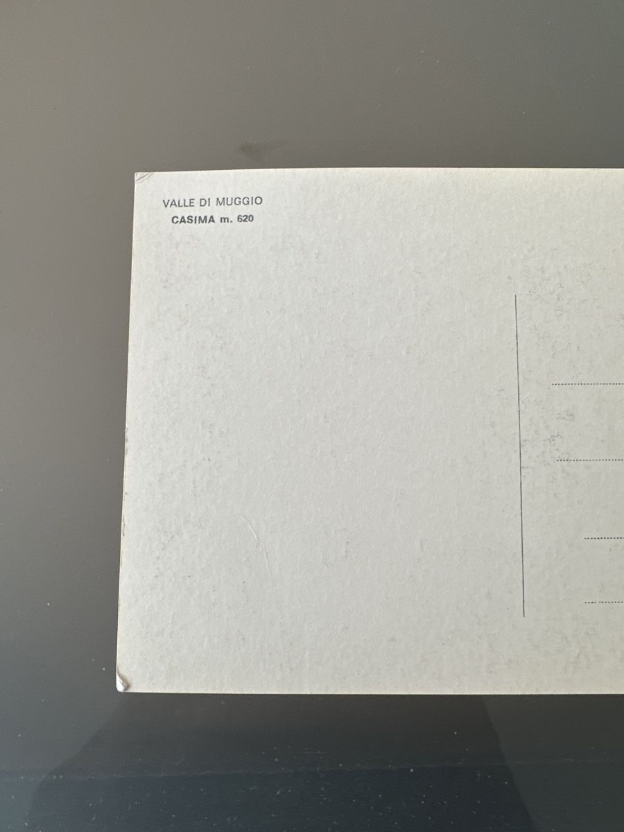 Cartoline postali: Casima - valle di Muggio – Usato da Morbio Inferiore venduto da Ecod 1