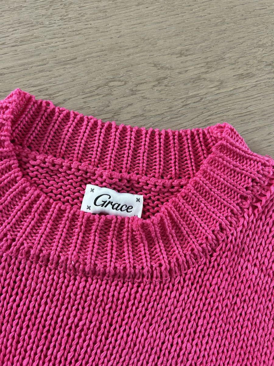 Grace Maglioni & Felpe: GRACE Strick Pullover 17 Gr. M 38 pink – Usato da Zug venduto da Gibbi80 1