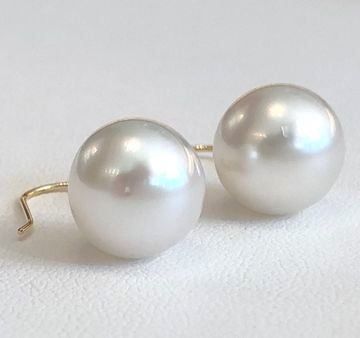 Orecchini pendenti & Orecchini a lobo: Südsee Perlohrhänger, 10-11mm, 1690.- – Nuovo e nell'imballaggio originale da Zürich venduto da juwelier-damken 2
