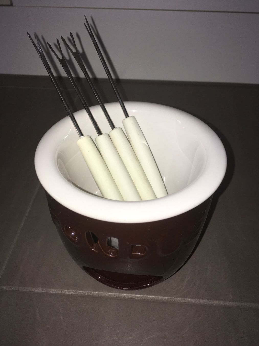 Küchengeräte: Schokoladen Fondu-Set – Gebraucht aus Hinteregg von Carimba90 3