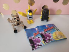 Joujoux Chips 90er - 3 Robo Chi Pets Figuren
