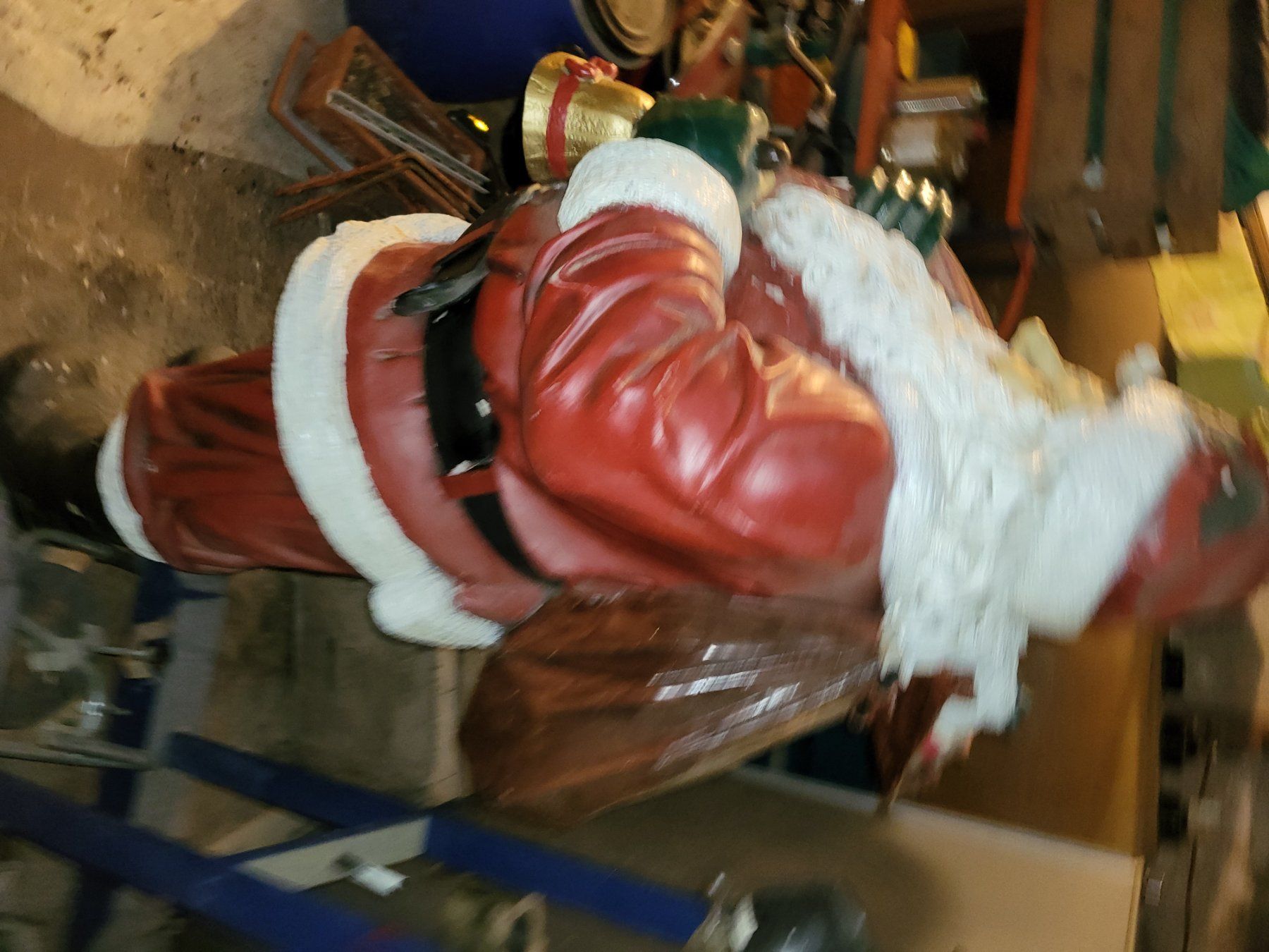 Tutte le decorazioni: lebensgrosser Samichlaus/Weihnachtsmann – Usato da Schwarzenburg venduto da Sunny0290 1
