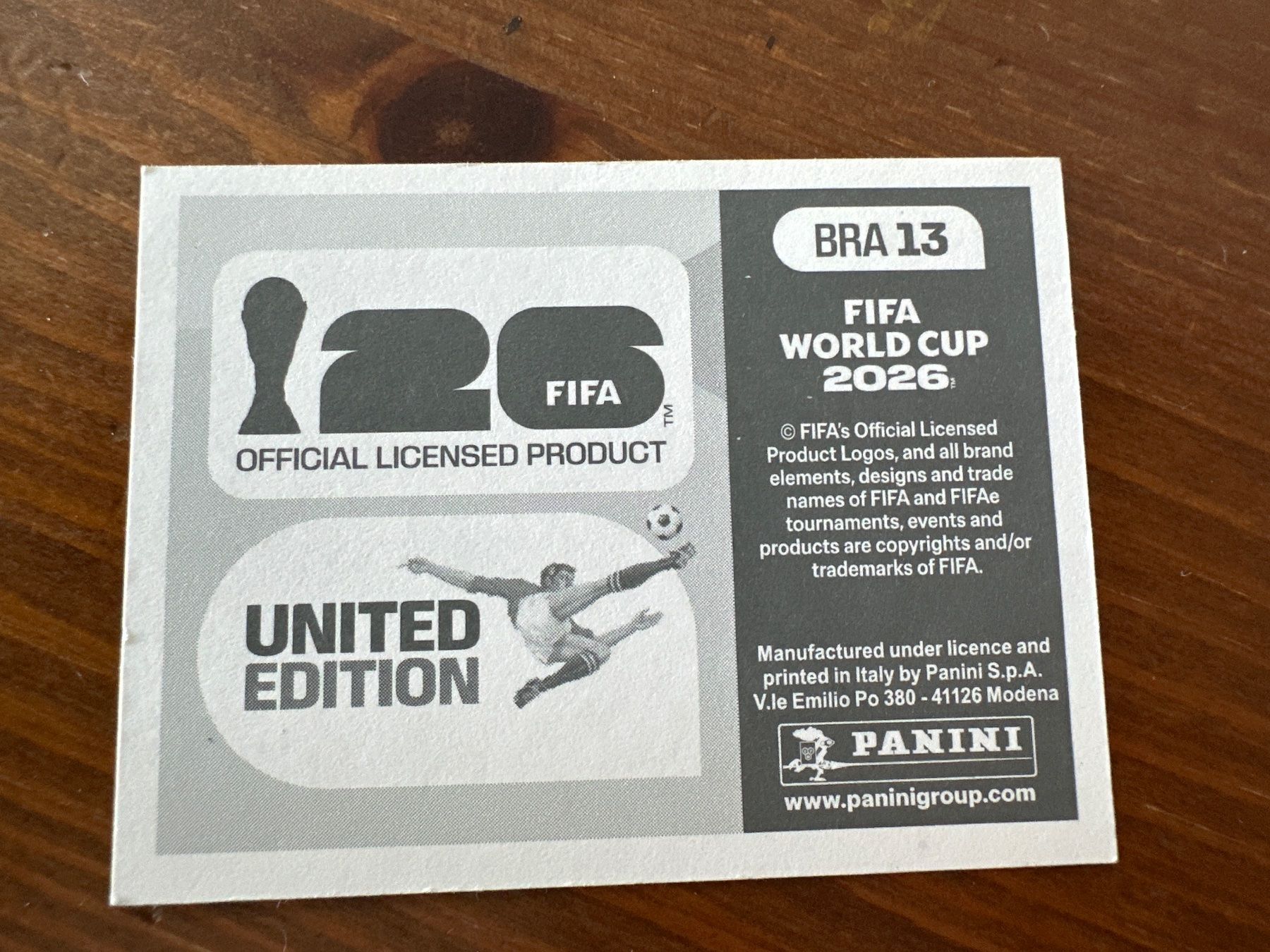 Panini Carte collezionabili: Panini BRA 13 FIFA World Cup 2026 – Nuovo e nell'imballaggio originale da Würenlos venduto da gtvlady_82 1