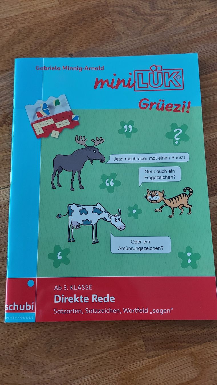 Libri: Mini Lük ab 3. Klasse "Direkte Rede" – Nuovo (secondo la descrizione) da Filet venduto da gab_ph2f