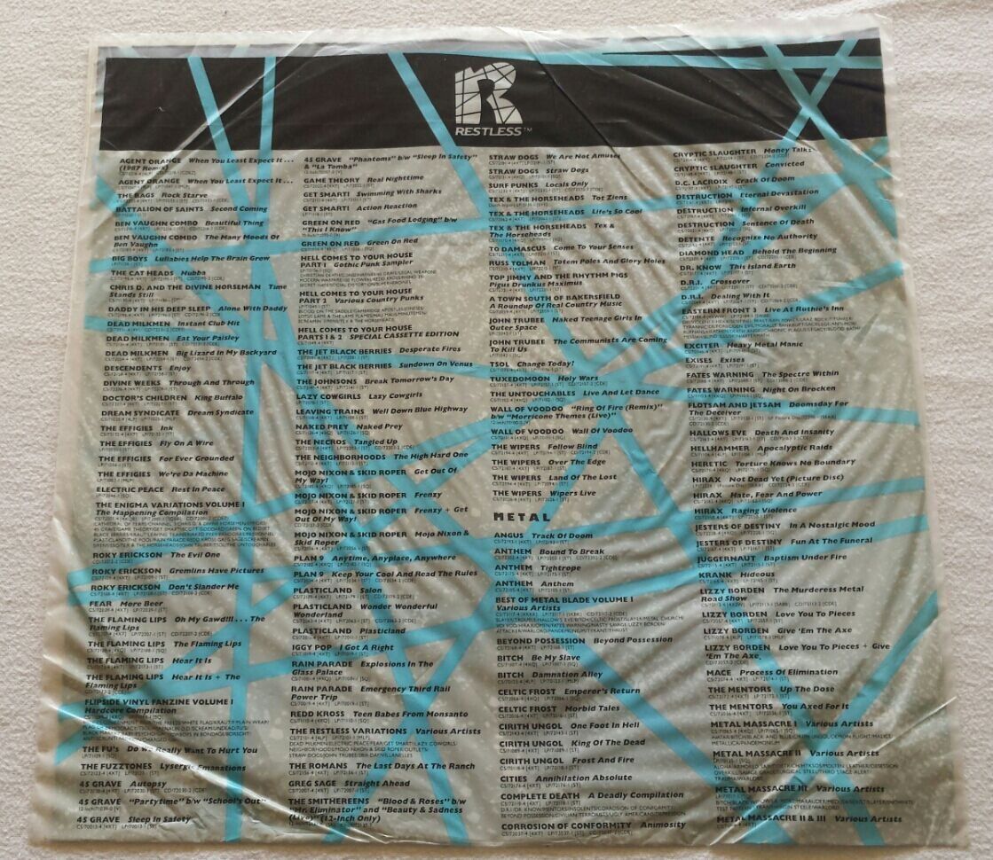 Dischi in vinile: MX Machine - Manic Panic - LP - 1988 - US First Press – Usato da Uster venduto da Zardodel 7