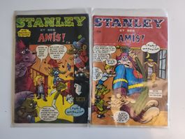 Lot de 2 BD Stanley et ses amis 1-2 