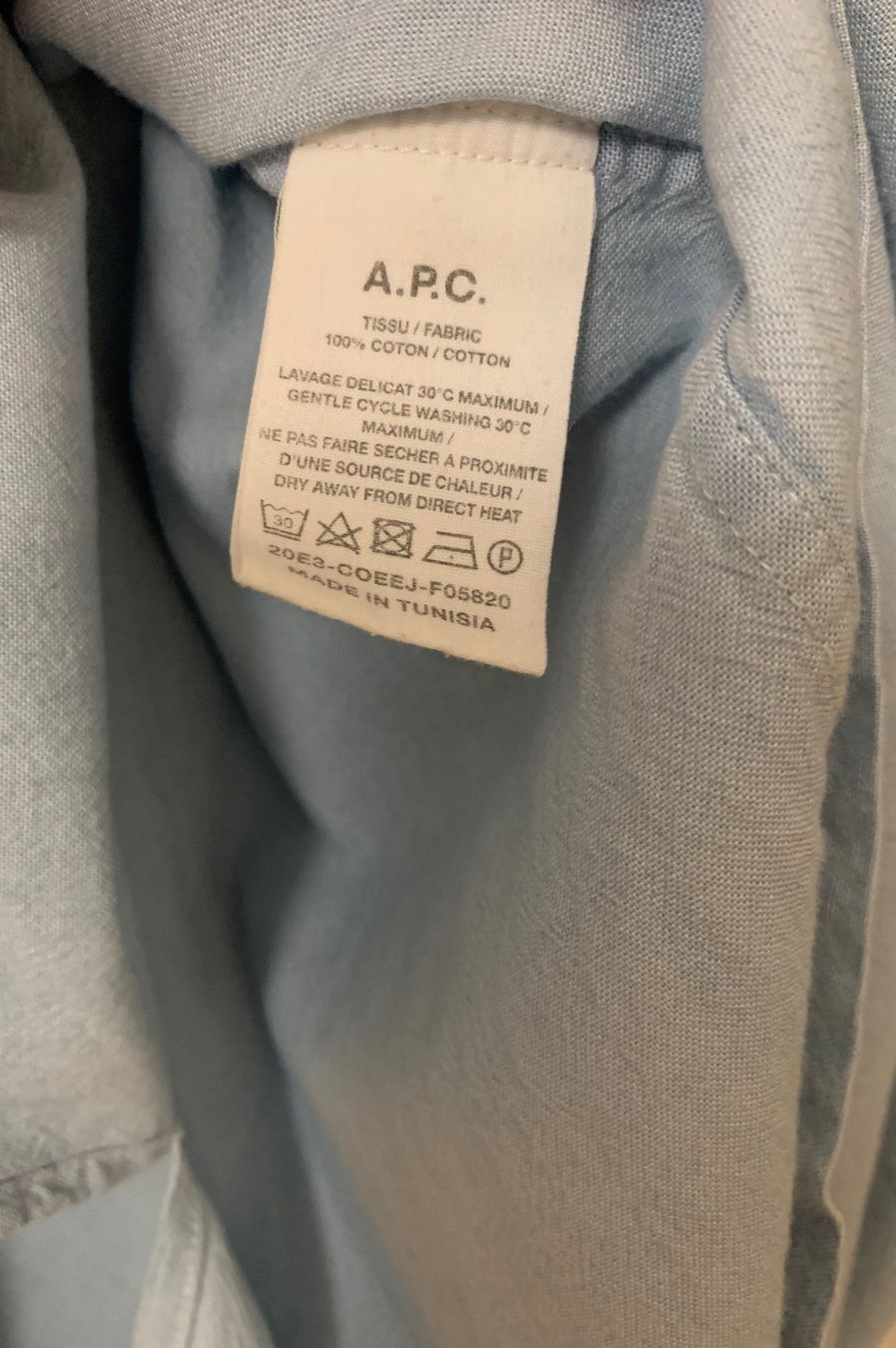 Apc Vestiti: A.P.C robe en chambray 40 – Usato da Lausanne venduto da animal022 3