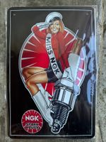 Miss ngk Zündkerze spark plugs werbung classic reklame